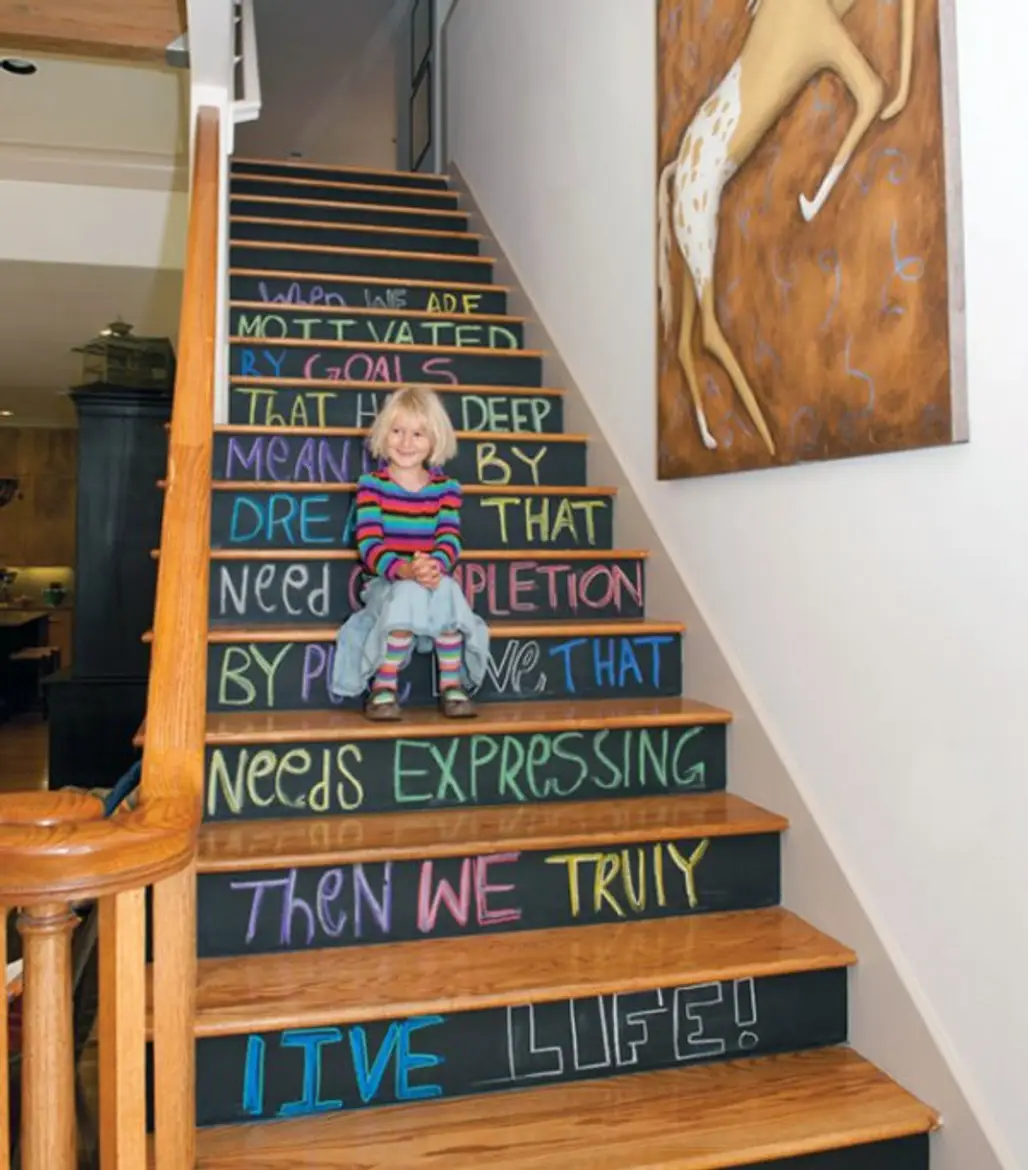 Leave a Message on the Stairs