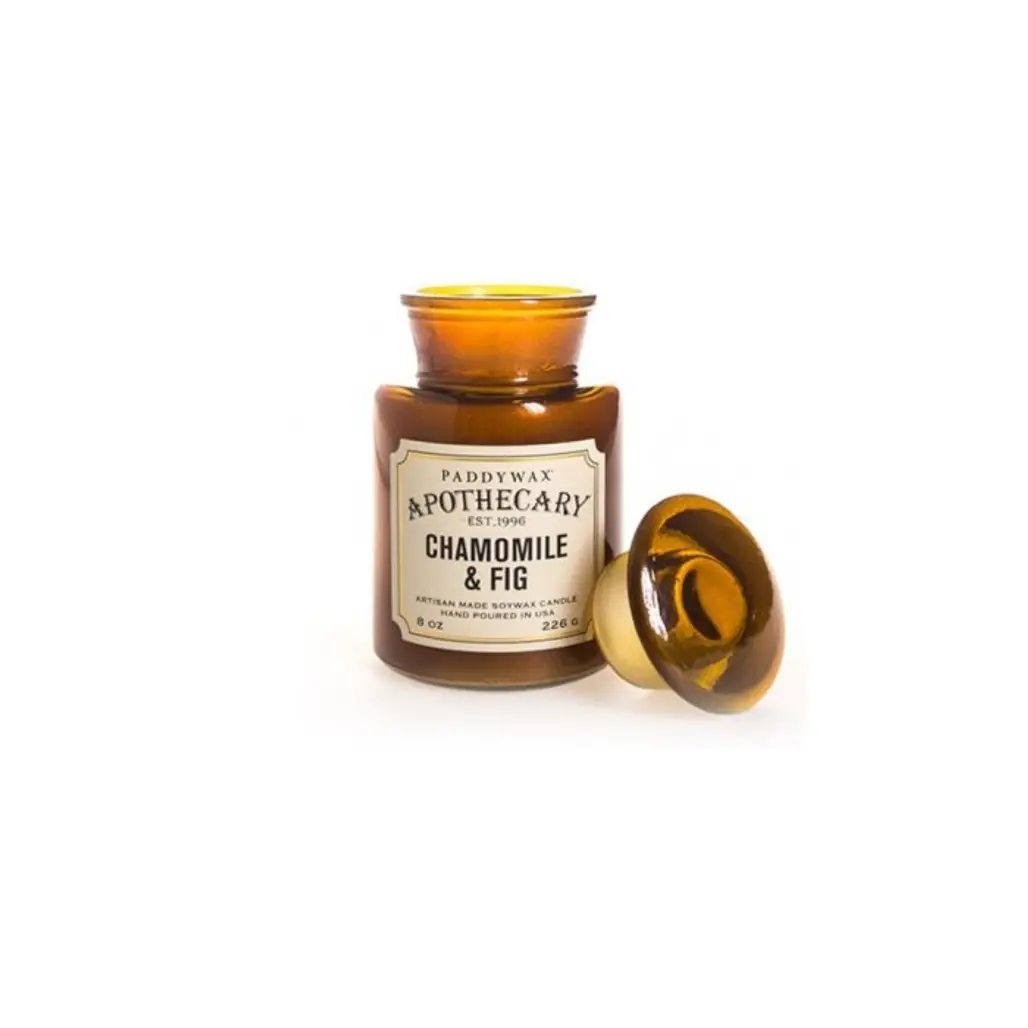 Paddywax Apothecary Jar Candle, Chamomile and Fig