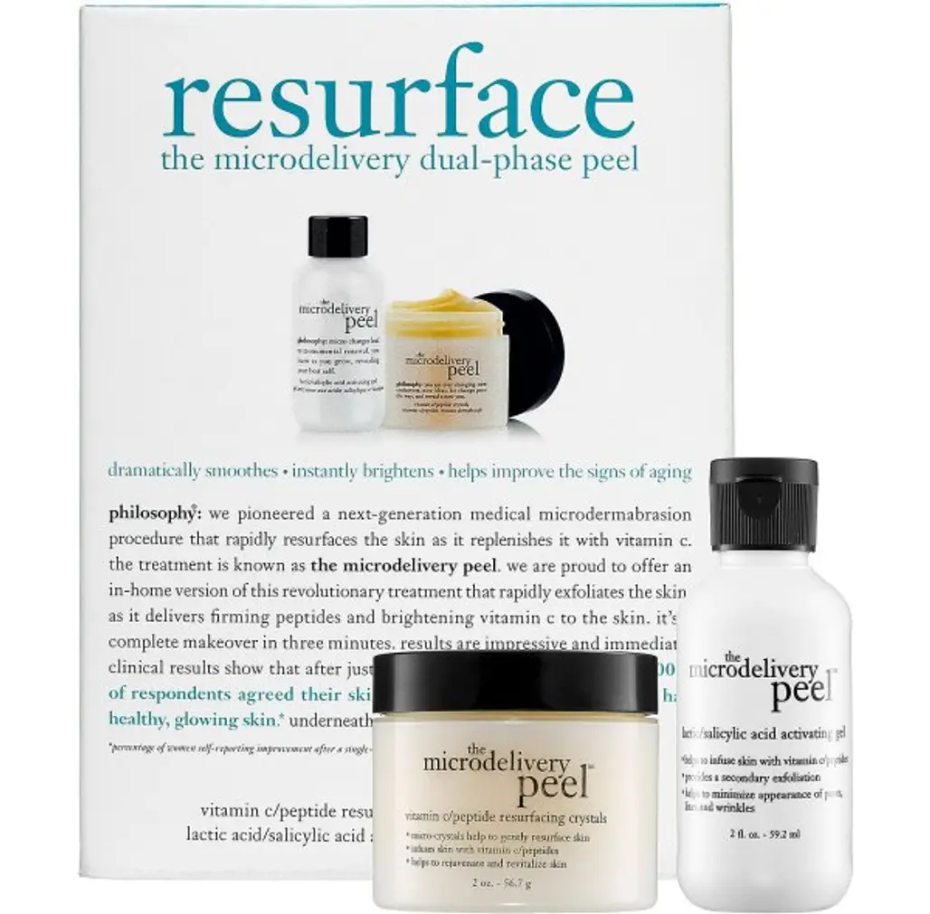 Philosophy Resurface: the Microdelivery Peel