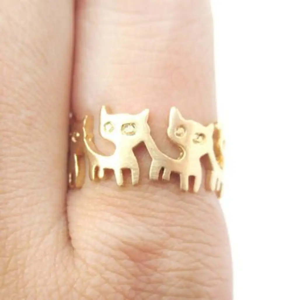 Connected Kitty Cat Parade Ring