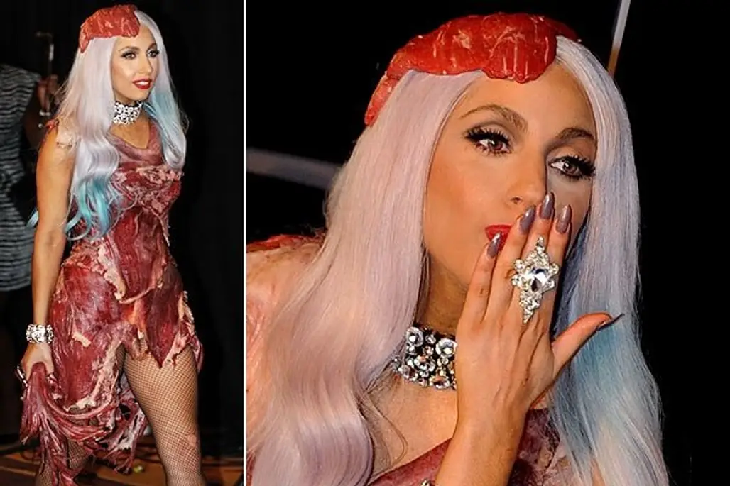 Lady Gaga’s Meat Dress Got People Talking
