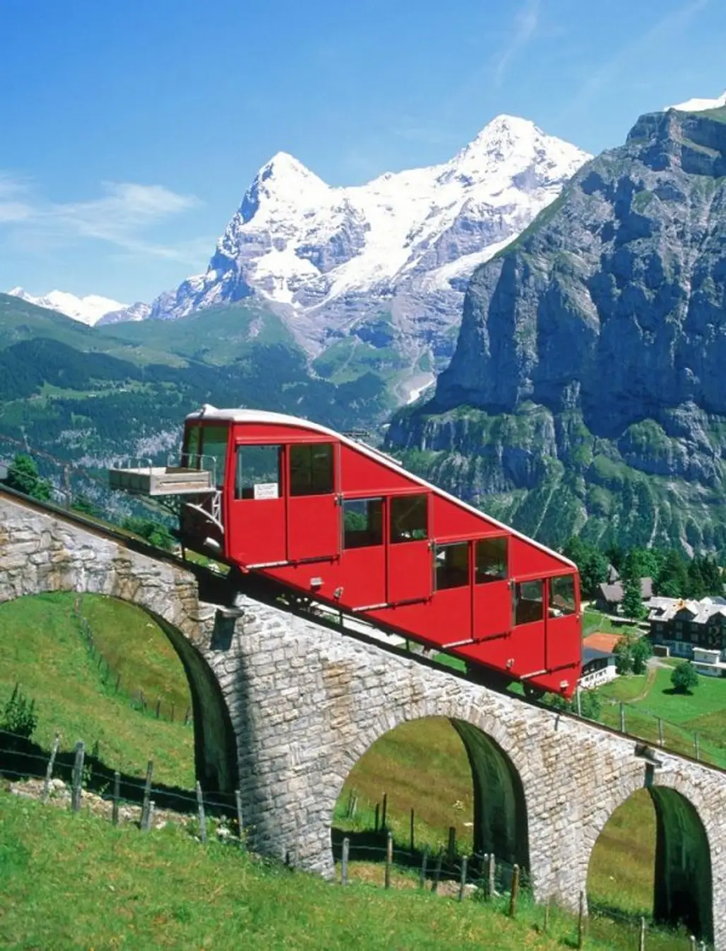 Ride the Alpine Railways in Switzerland
