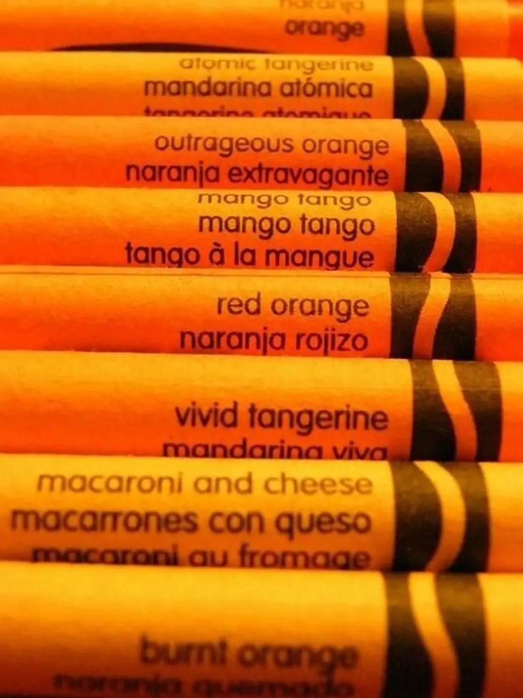 Orange Crayons