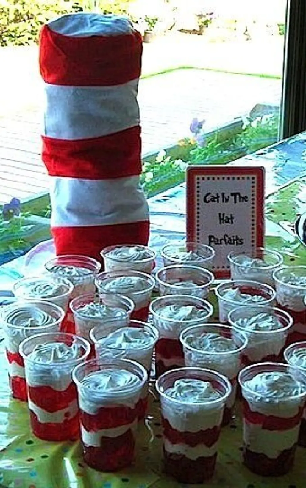 Cat in the Hat Layered Parfaits