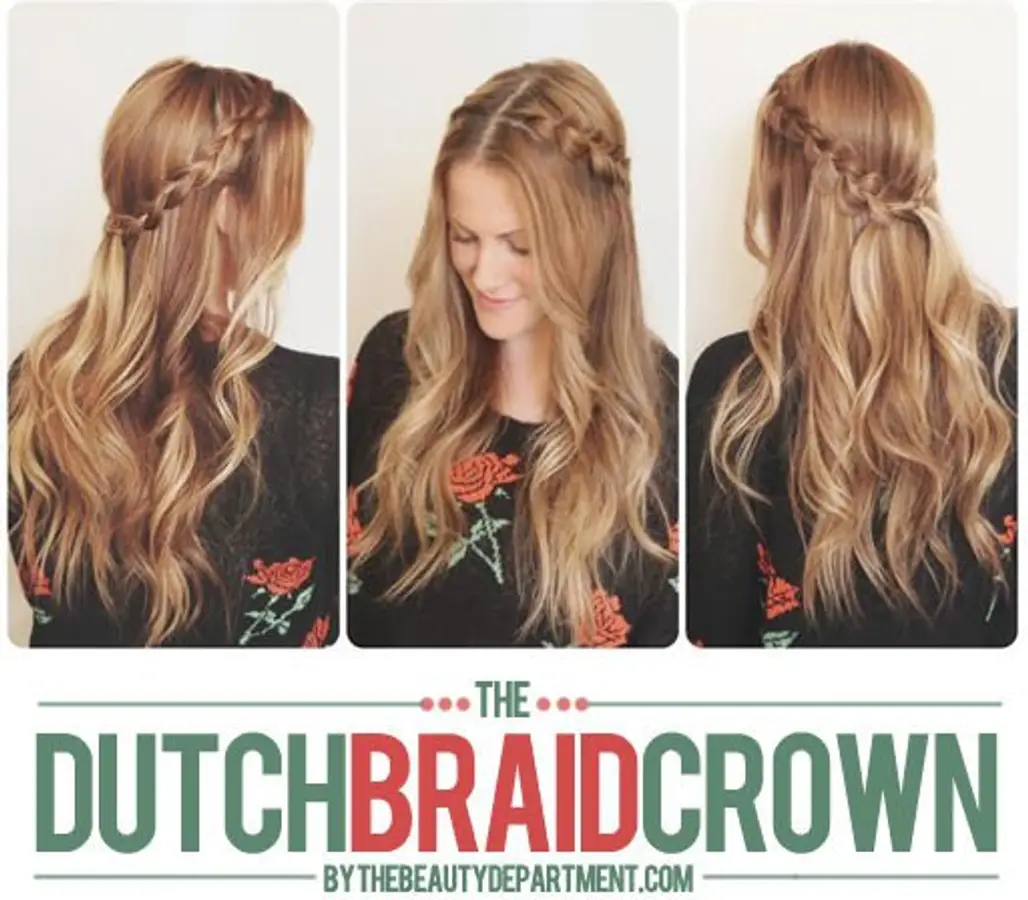 Dutch Braid Crown