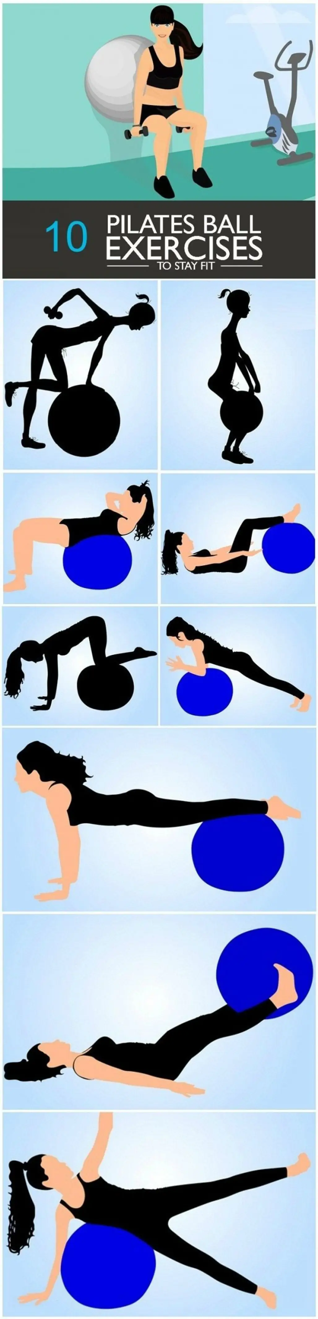 Pilates Ball Exercises