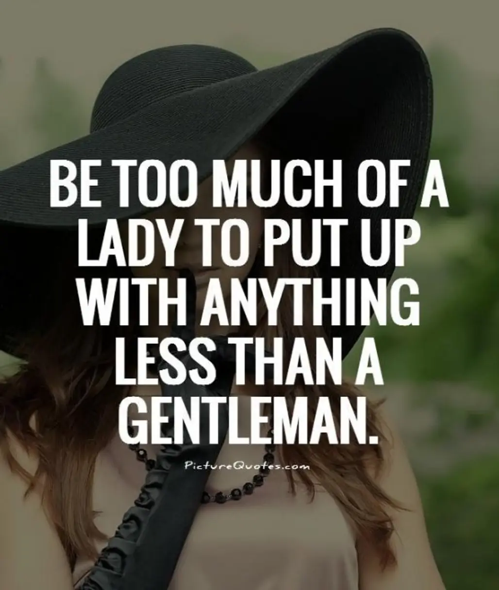 Be a Lady