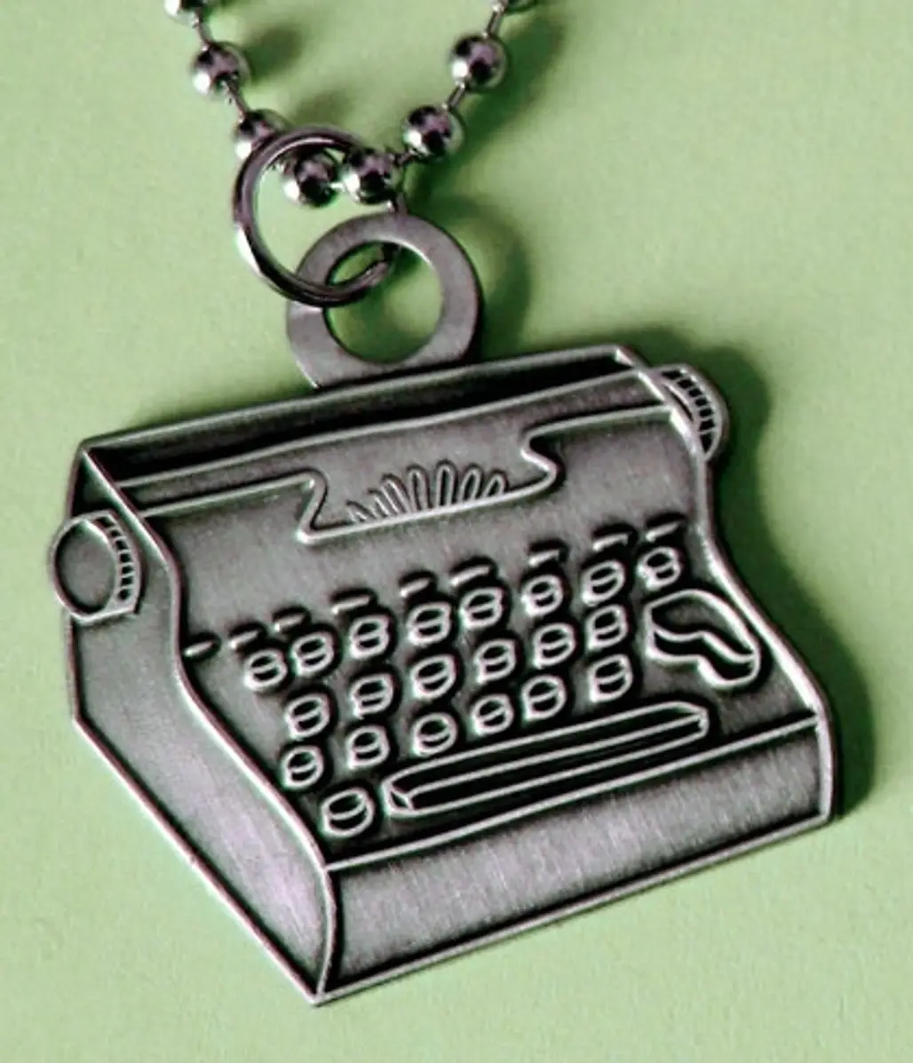 Susie Ghahremani Typewriter Necklace