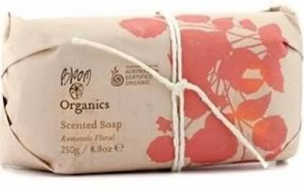 Organics Scented Soap in Romantic Floral