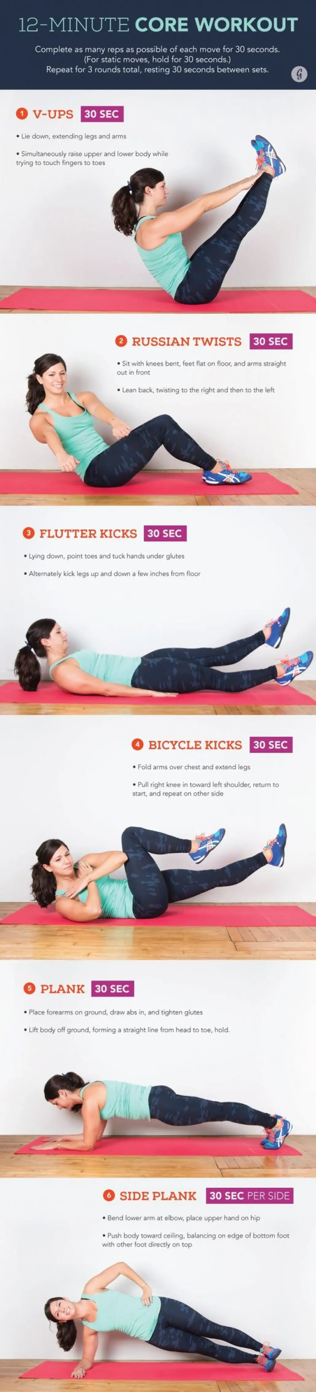 12-Minute Core Workout