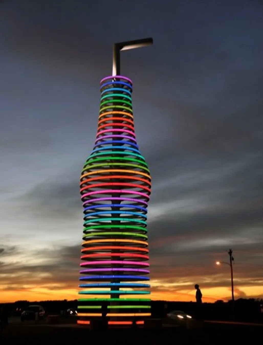 66-foot Tall Pop Bottle, Arcadia, Oklahoma
