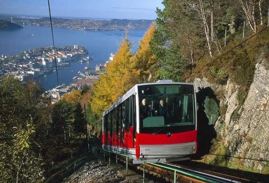 Fløibanen, Bergen, Norway