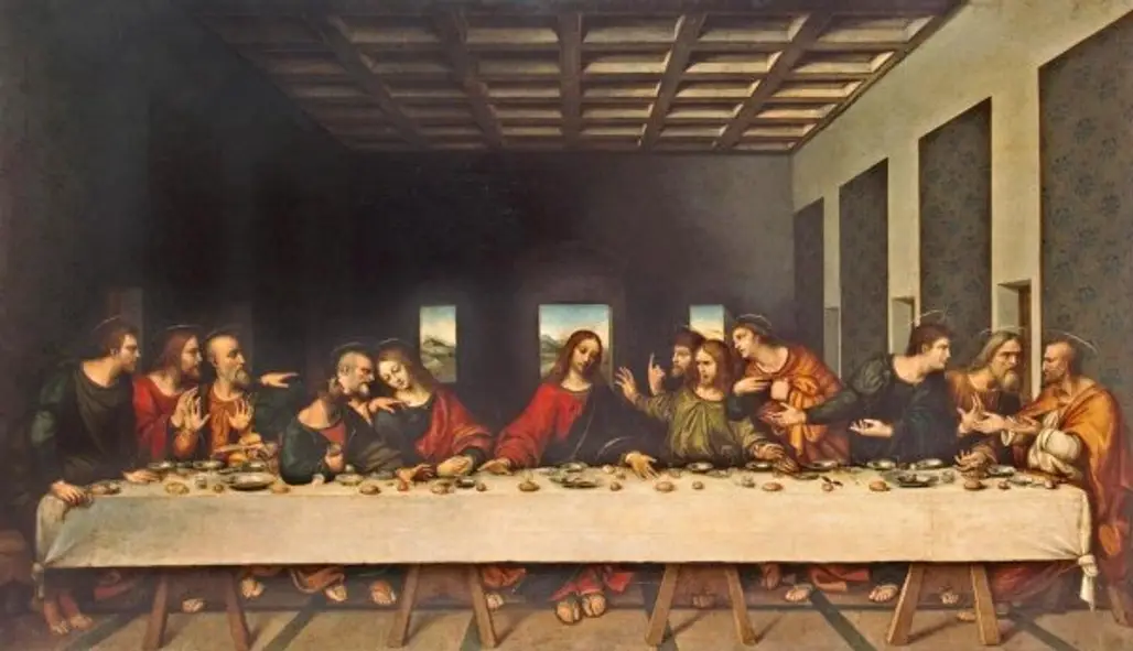 Leonardo Da Vinci's the Last Supper, Italy