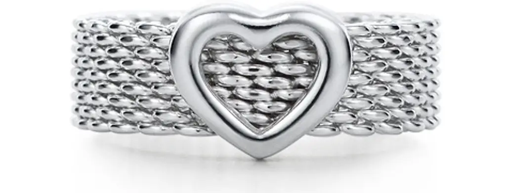 Tiffany Somerset Heart Ring
