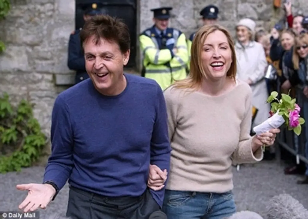Paul McCartney & Heather Mills