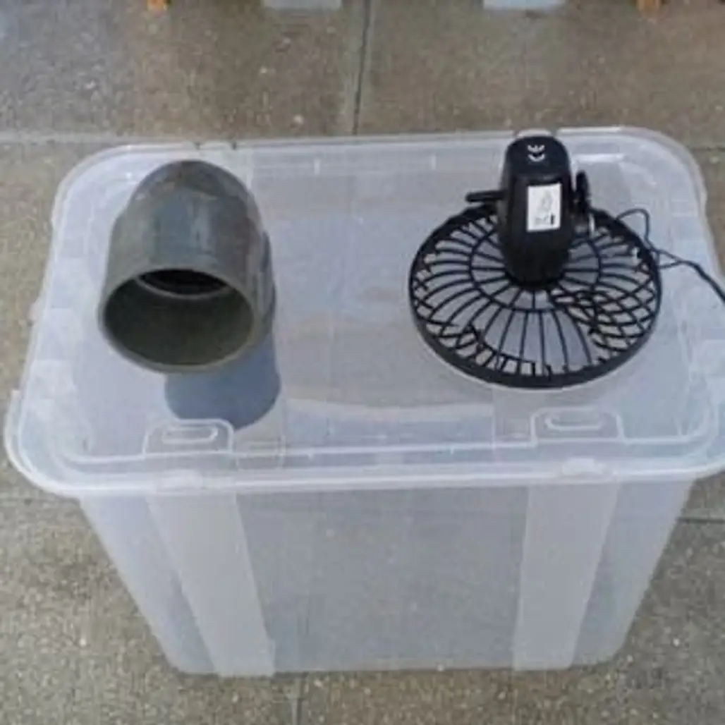 Simple Air Conditioner for Your Tent when Camping