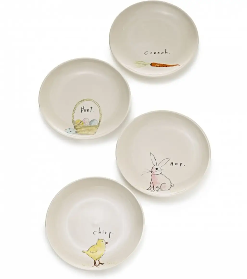 Set of 4 Plates
