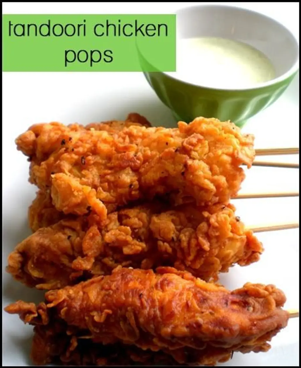 Tandoori Chicken Pops