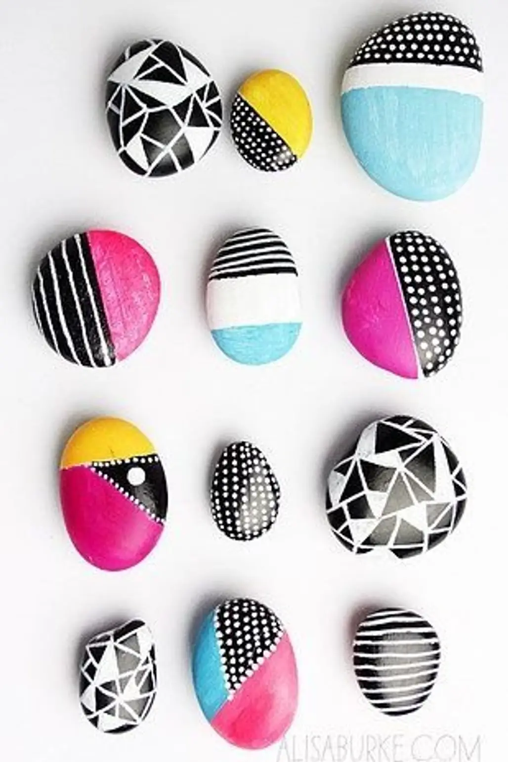 Painted Rock Magnets