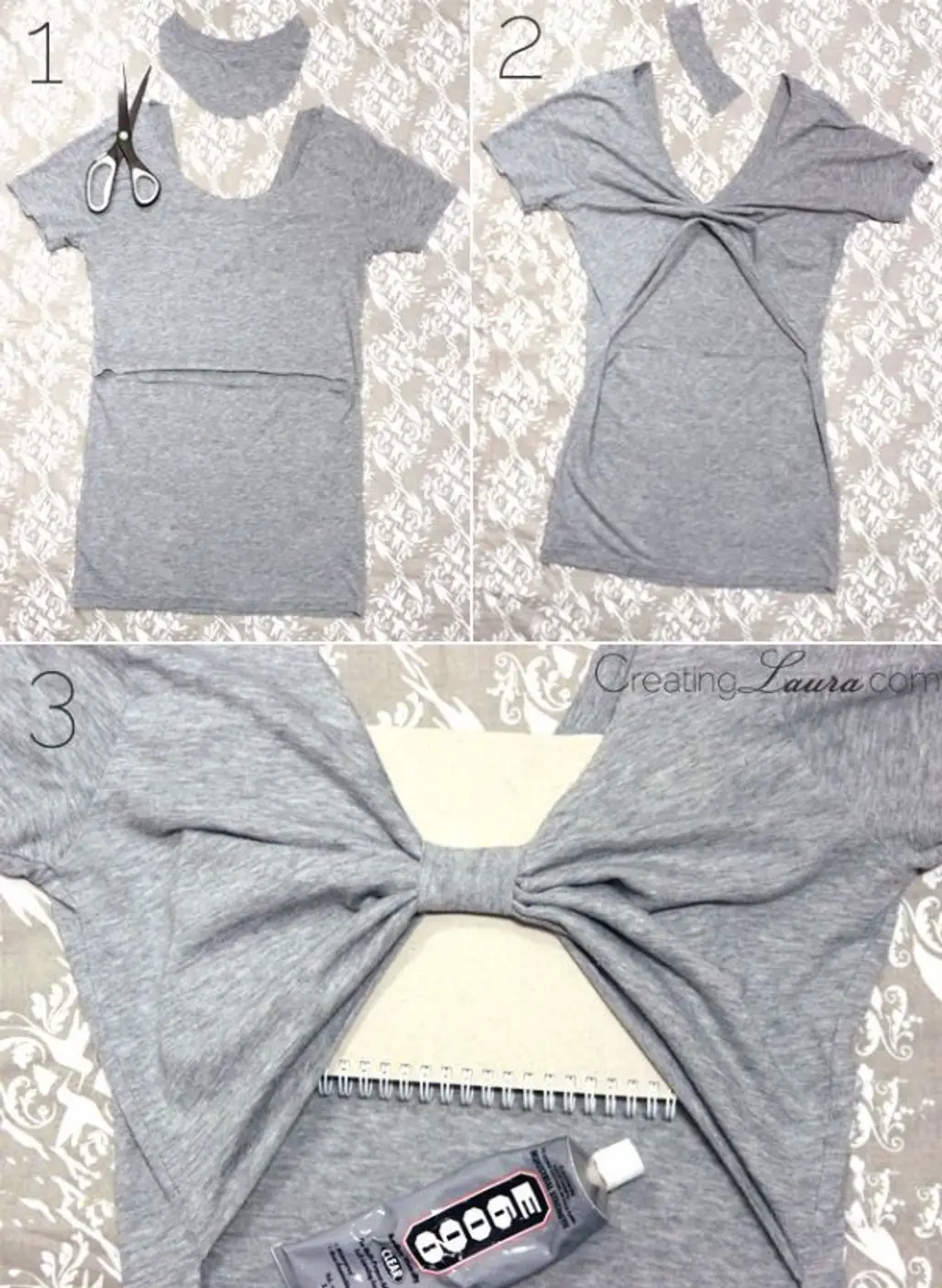 Bow-Back Tank Top