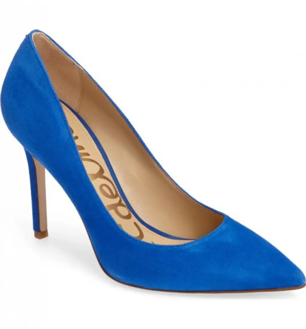 high heeled footwear, blue, cobalt blue, footwear, electric blue,
