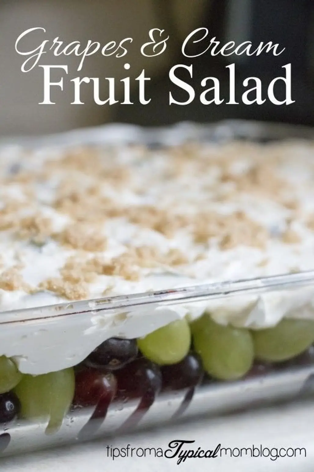 Grapes & Cream Fruit Salad