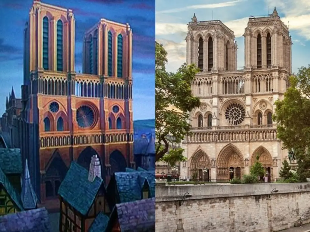 Notre Dame de Paris, Paris, landmark, building, town,