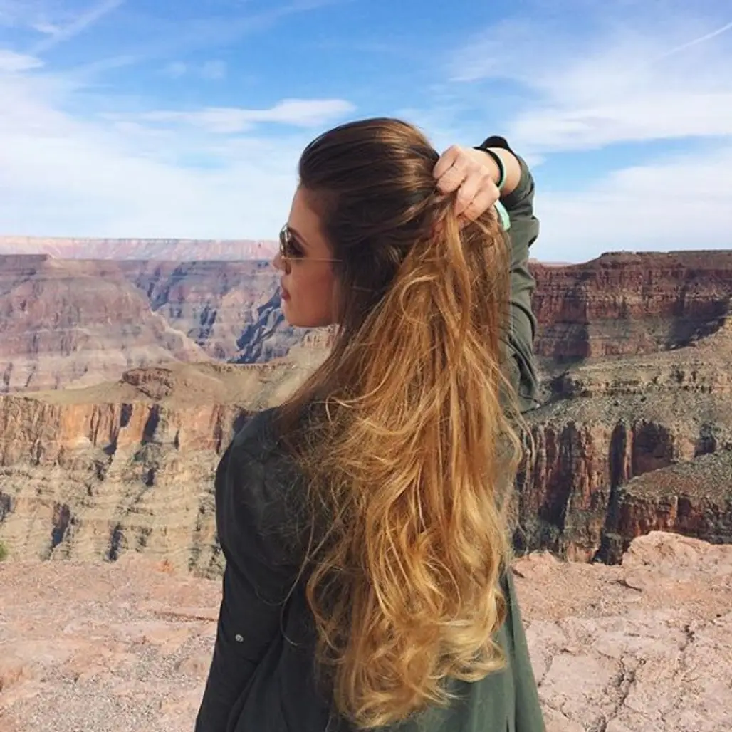 Grand Canyon National Park, Grand Canyon National Park, Guano Point, clothing, hair, hairstyle,