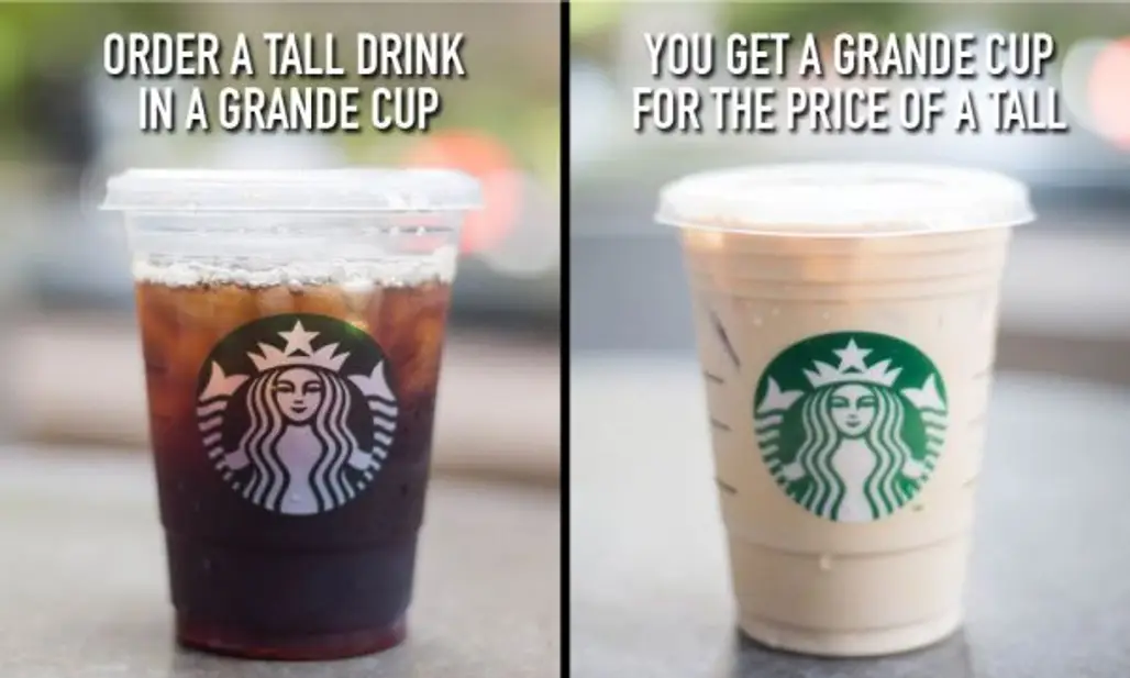 Ask for Your Tall Order to Be Poured in a Grande Cup