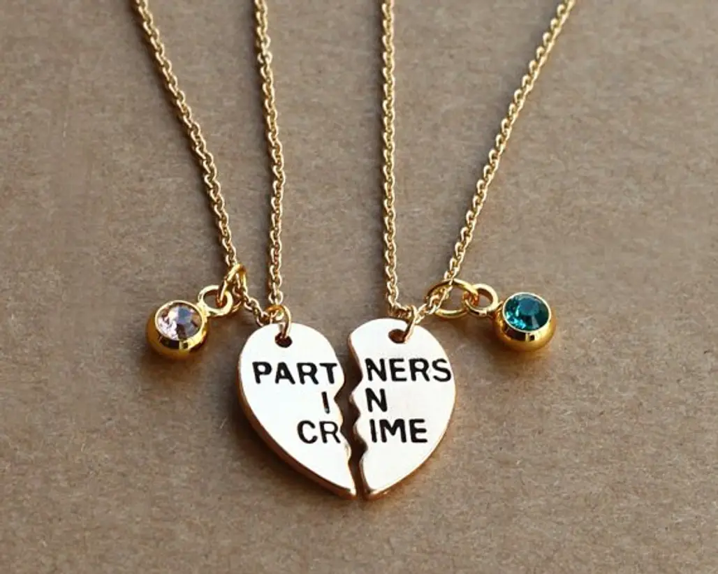 Partners in Crime Necklace