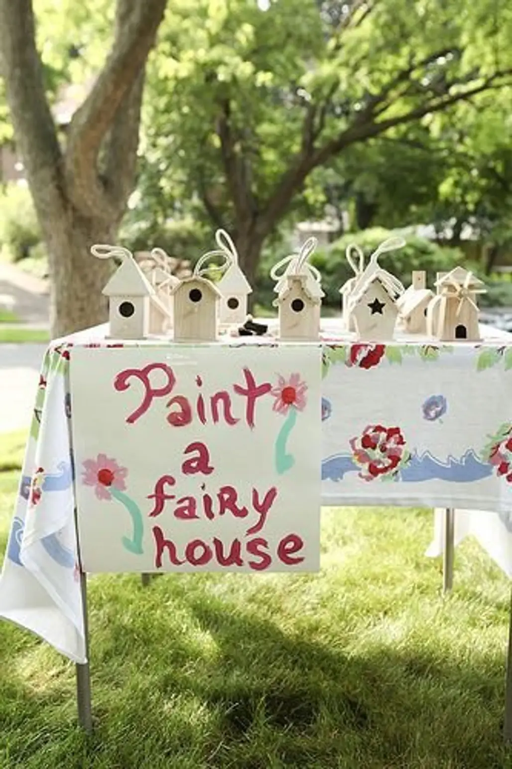 Paint a Fairy House