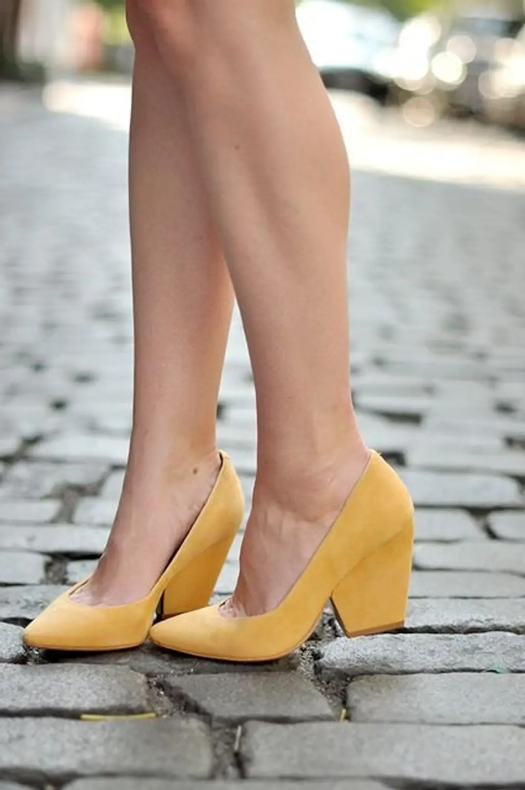 Block Style Heel