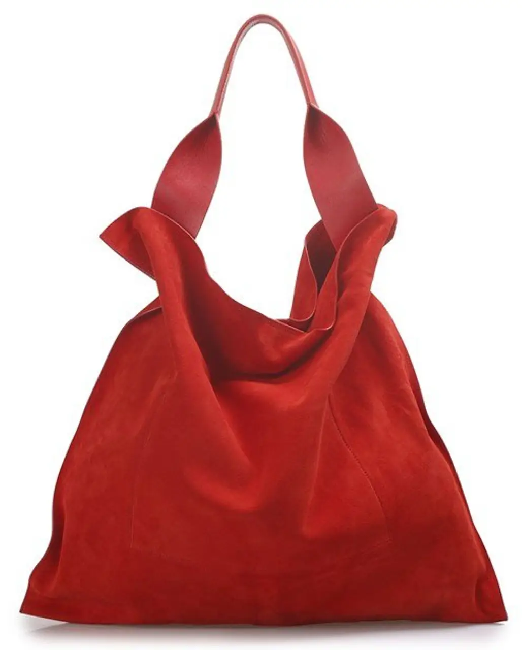 Slouchy Red Bag