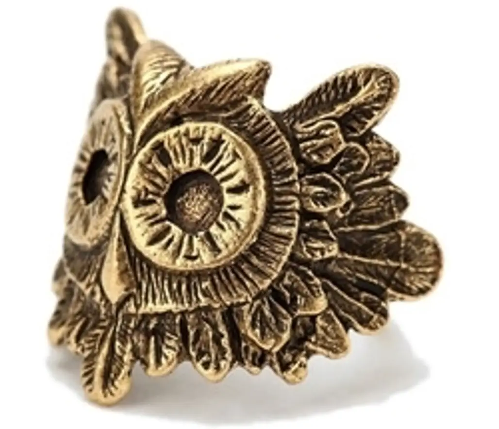 Feathered Owl Ring