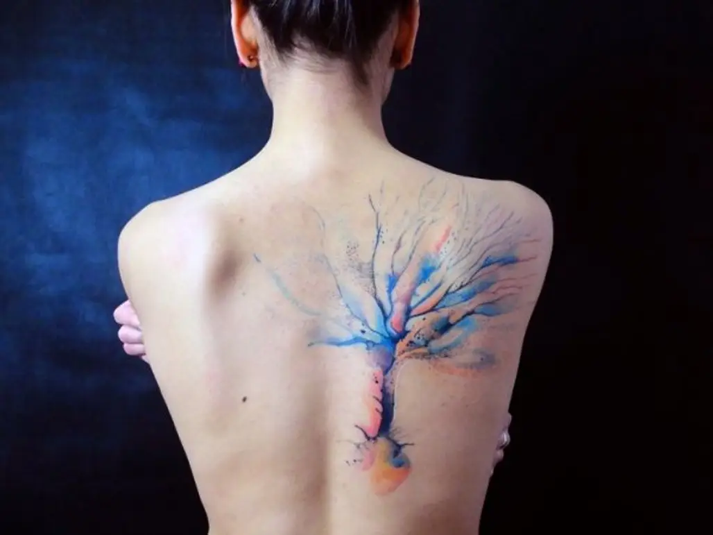 blue,tattoo,woman,beauty,arm,