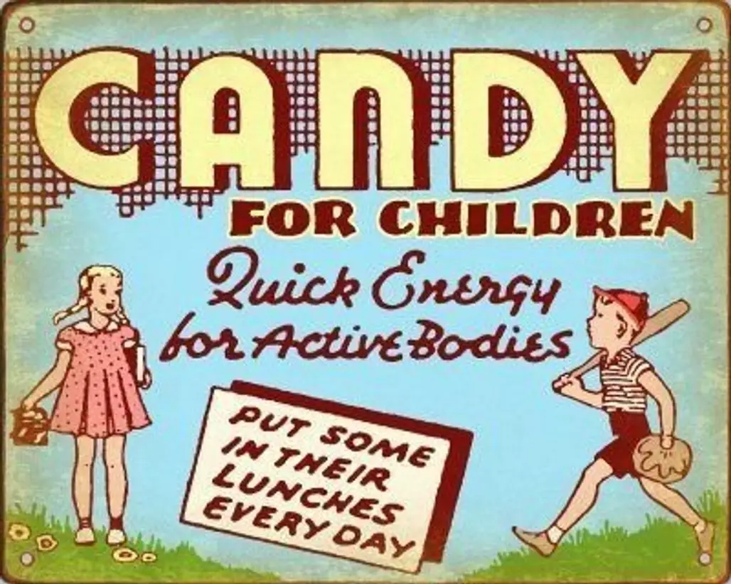 Old Candy Store Sign