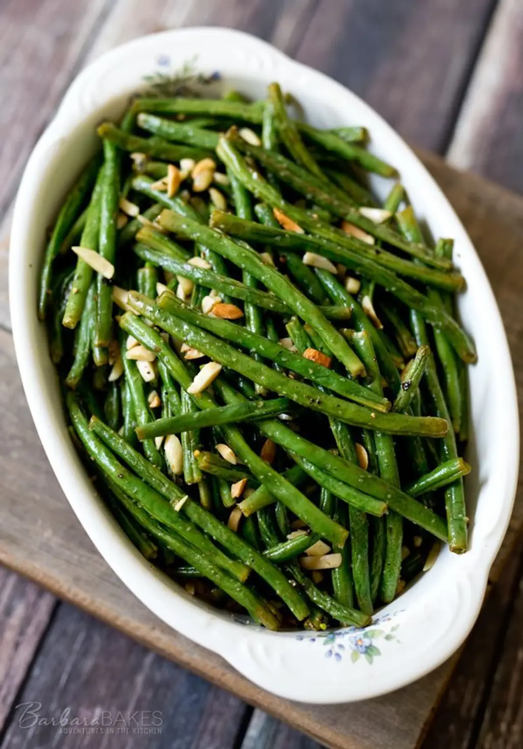 Add Almonds and Balsamic Vinaigrette to Your Green Beans