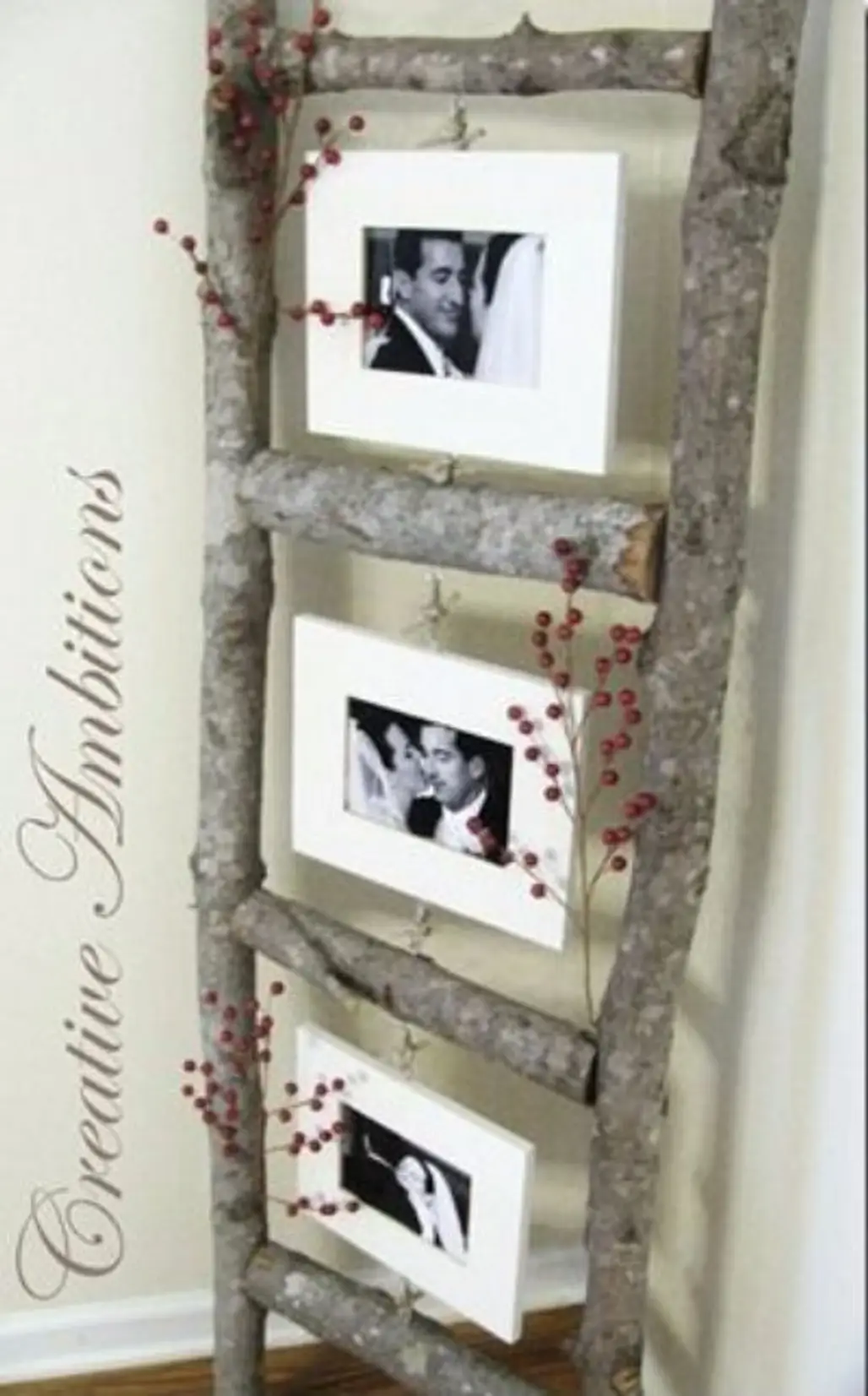 A Photo Ladder is a Cute Way to Show off Your Pictures