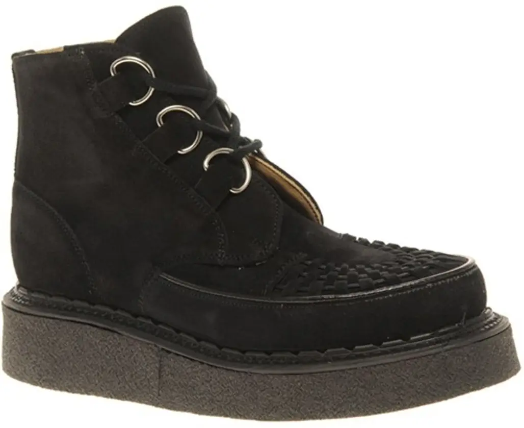 George Cox for ASOS Leather Creeper Ankle Boot