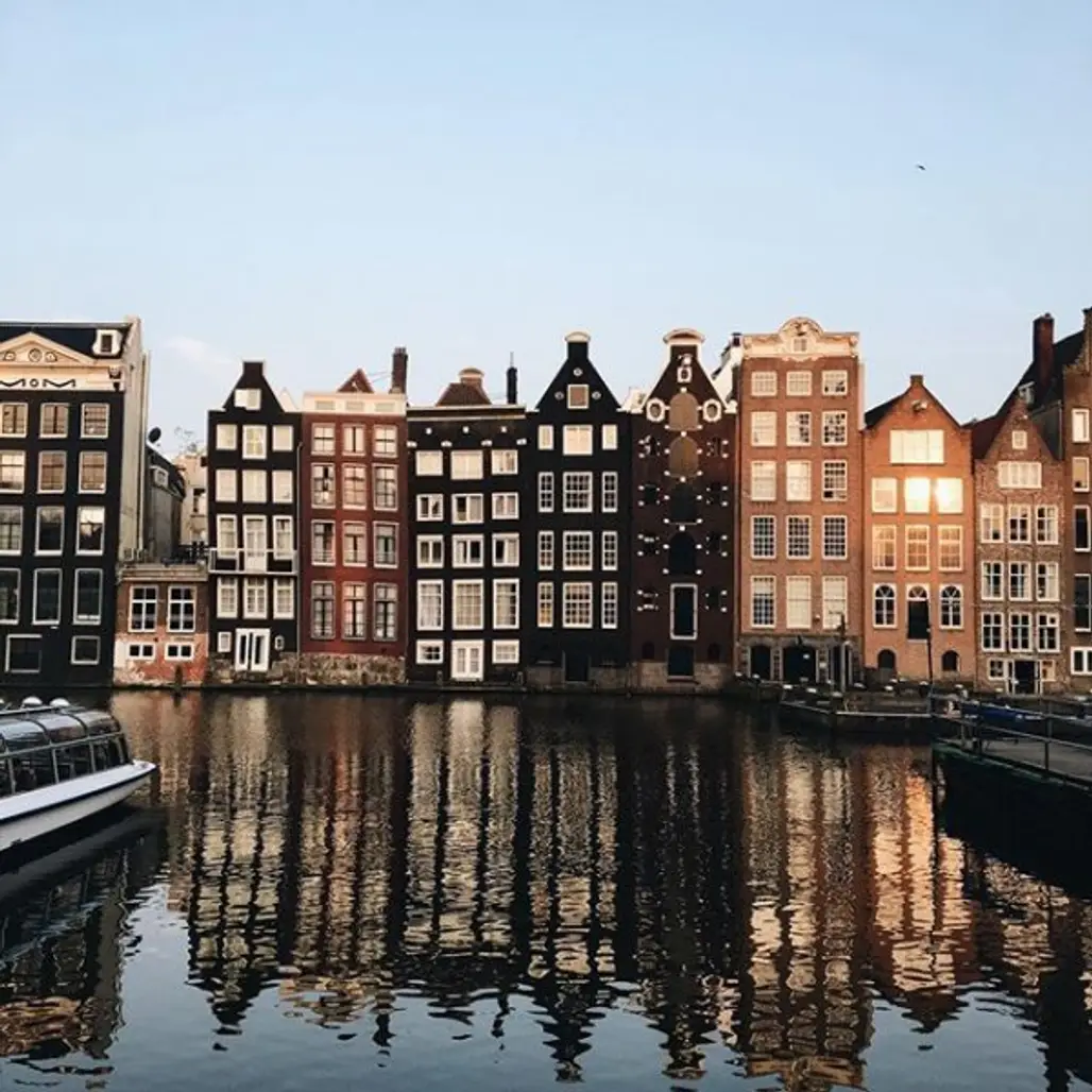 Amsterdam, Amsterdam, canal, reflection, waterway,