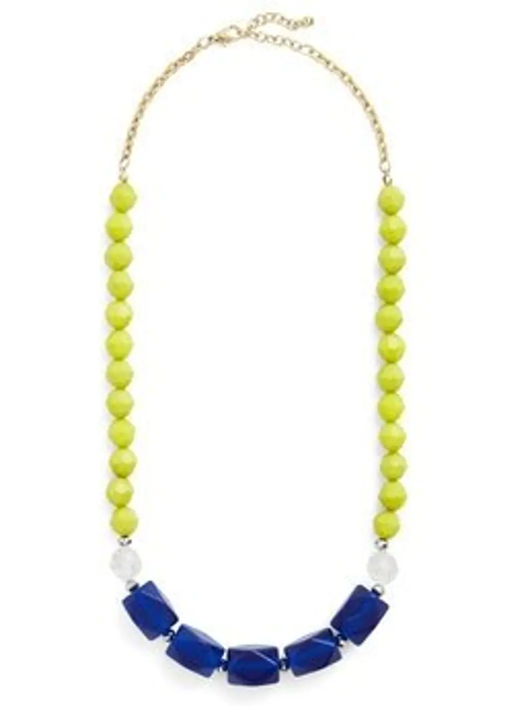 Here at the Cobalt Cabana Necklace