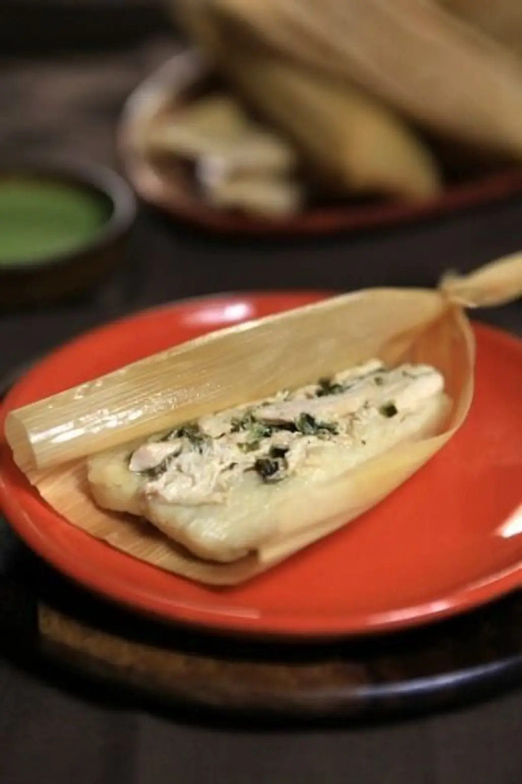 Chicken and Poblano Tamales