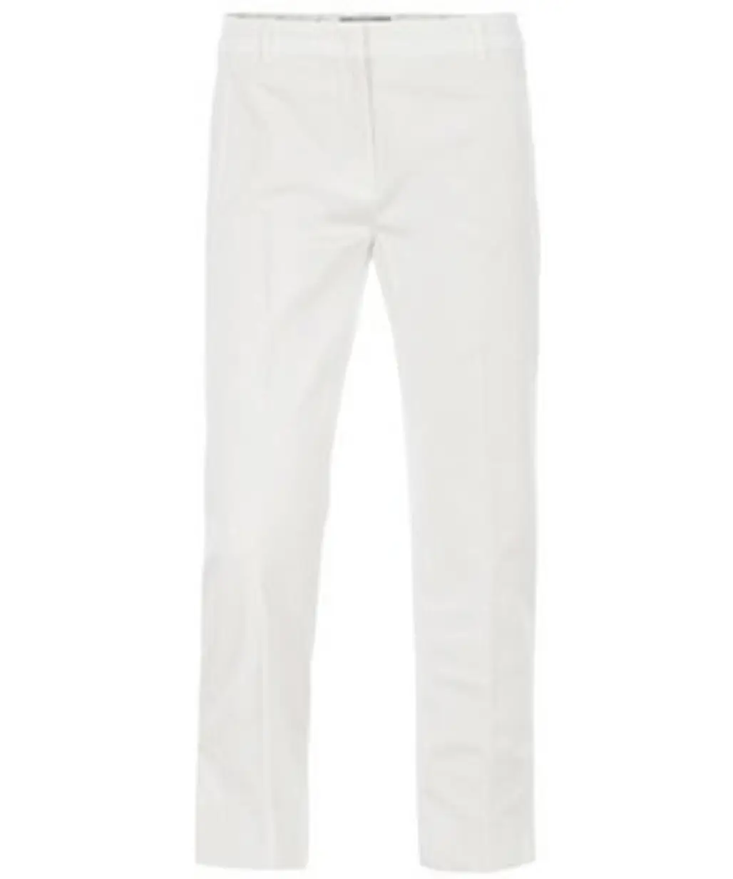 Sportmax Cropped Cotton Trousers