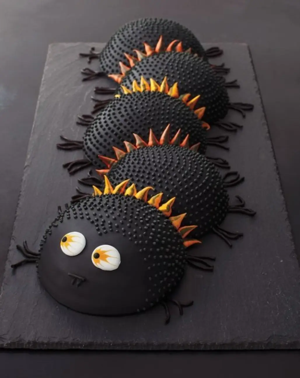 Spooky Centipede Cake