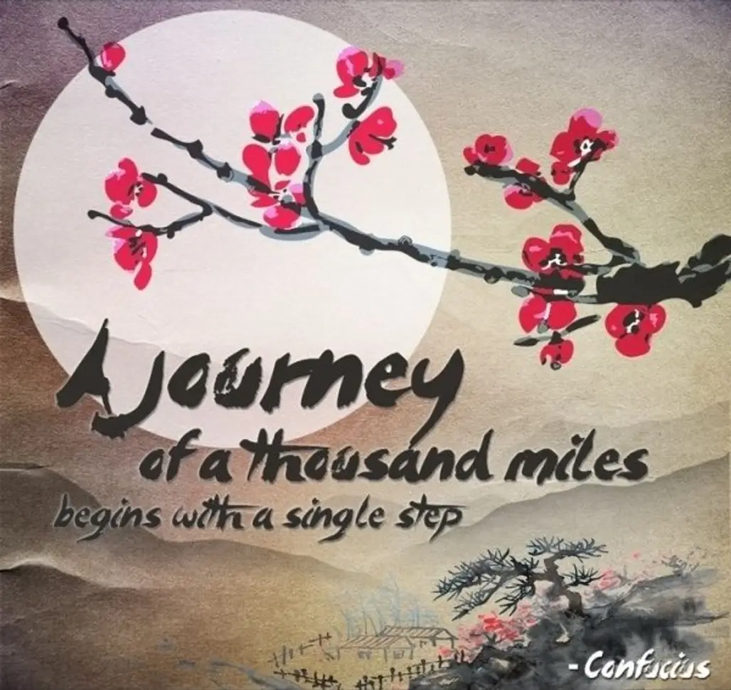 You Have to Begin Your Journey Somewhere