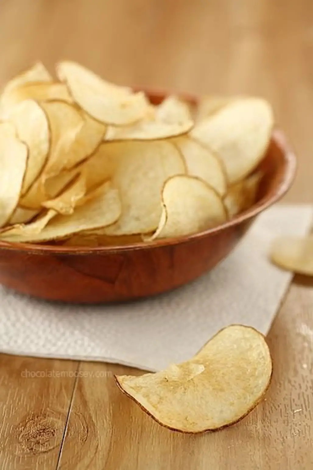 Snack on 1 Oz. of Baked Potato Chips Instead of Regular Chips