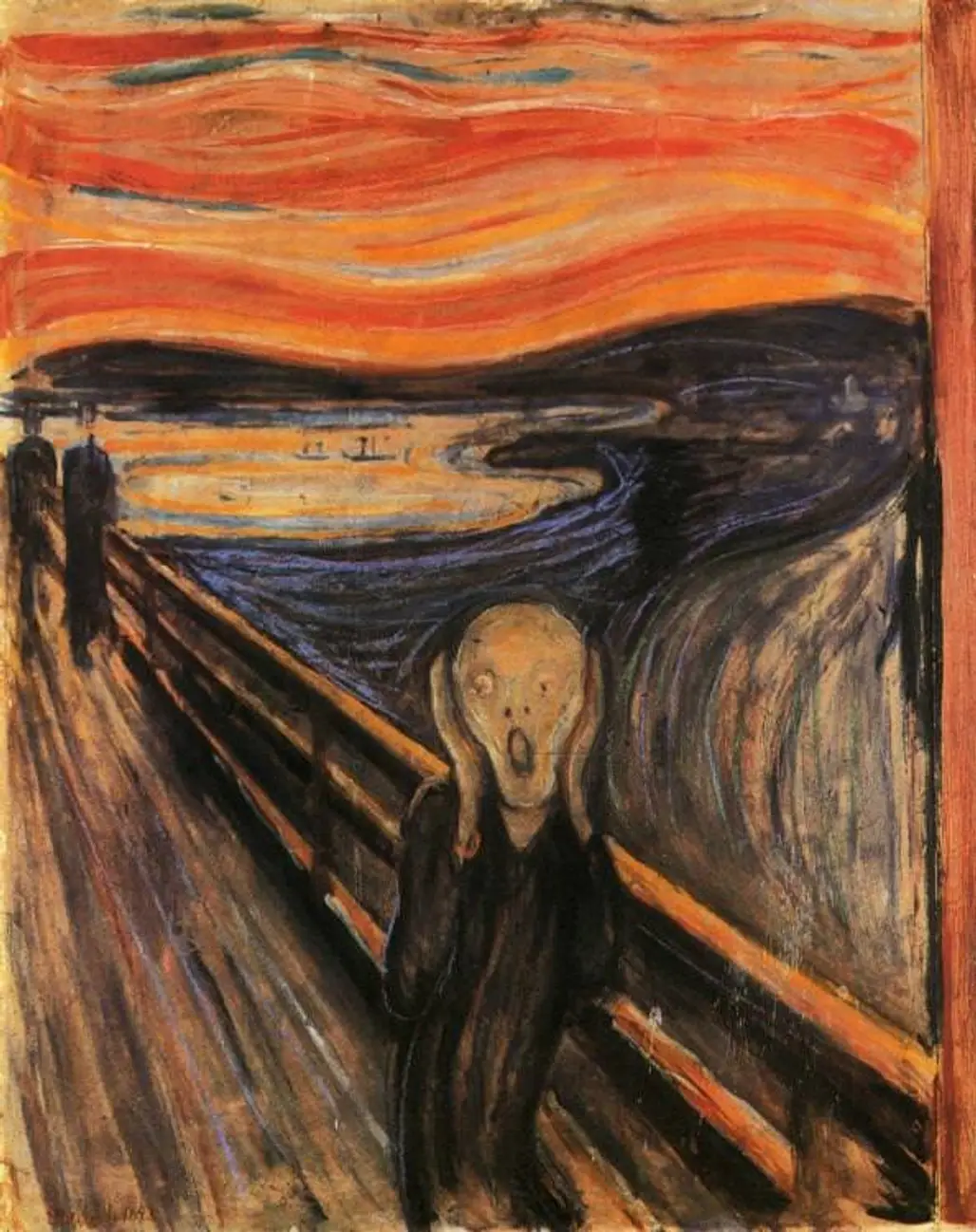 Edvard Munch's the Scream, Norway