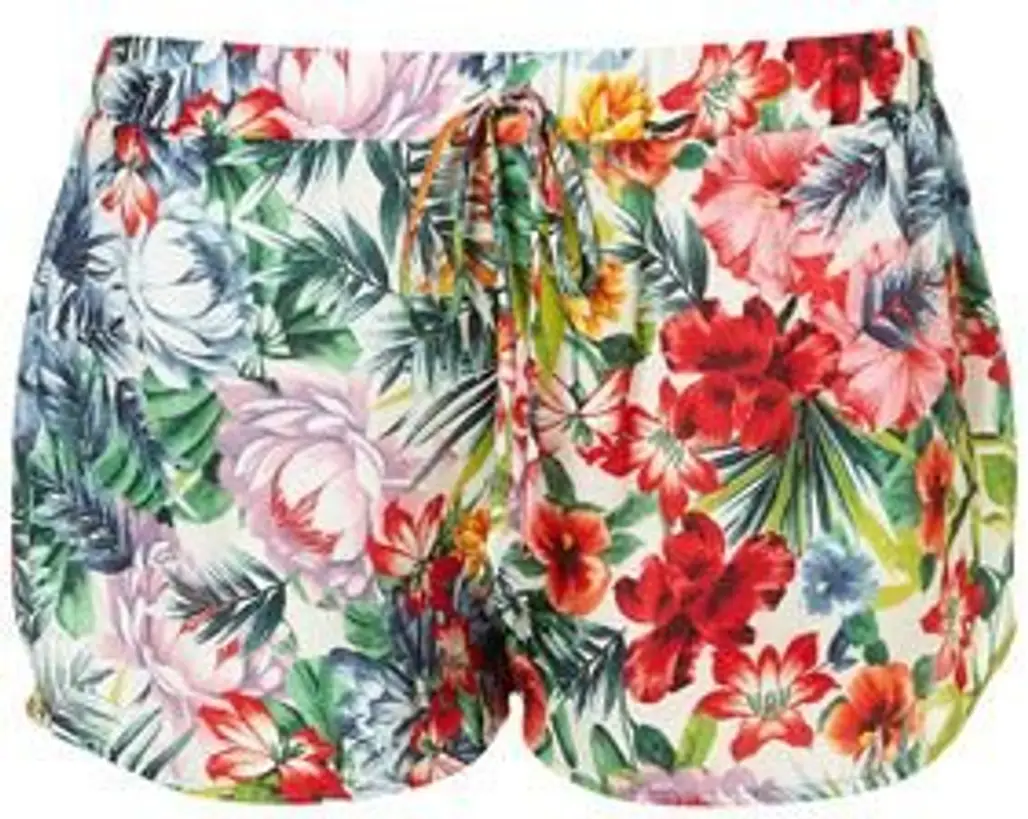 clothing,sleeve,pattern,shorts,flower,