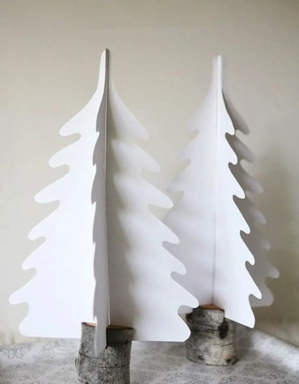 Silhouette Christmas Trees
