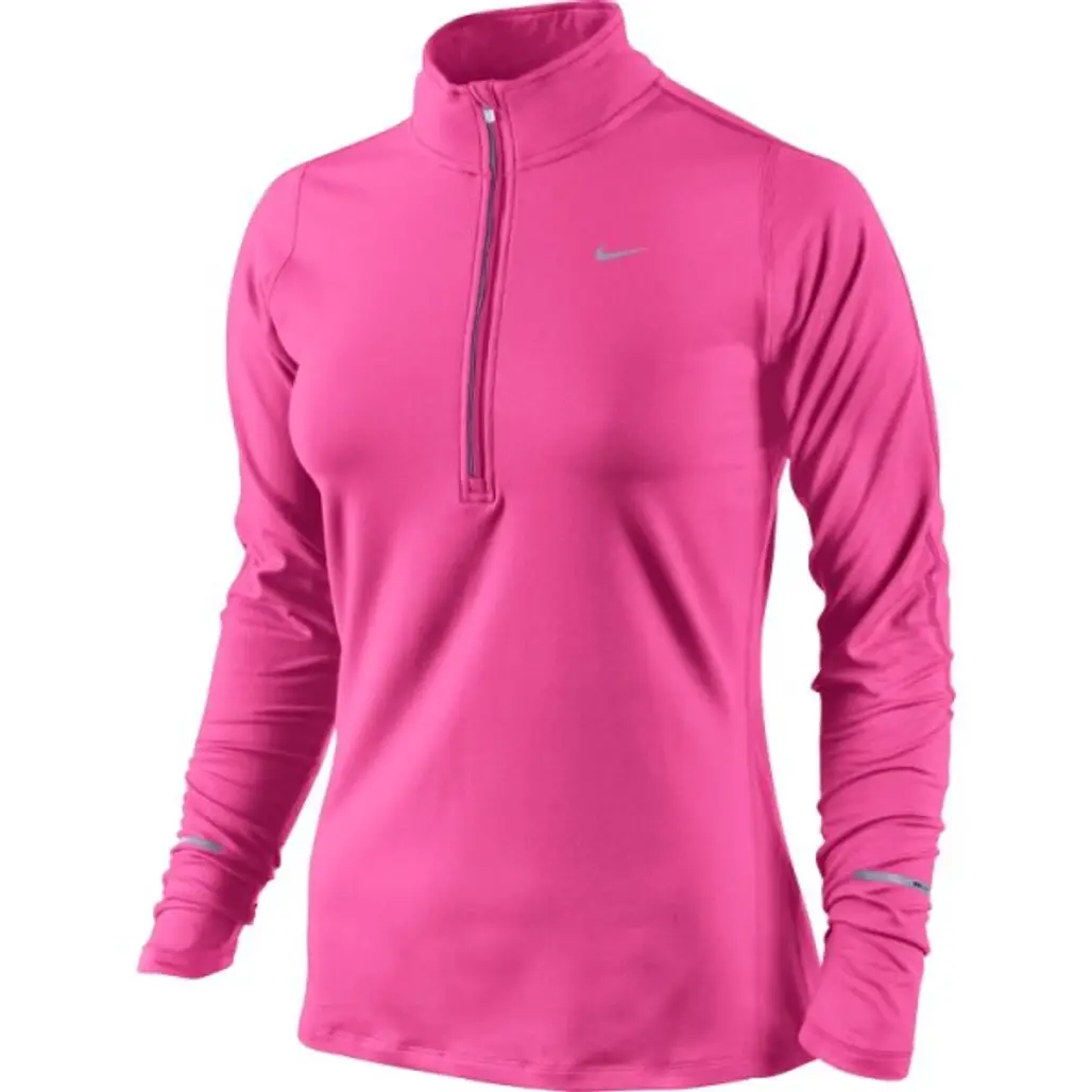 Nike Women's Element Half Zip Running Shirt